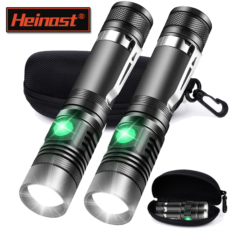 Outdoor Hunting Lights - Torcia portatile ricaricabile T6 Utilizza torcia