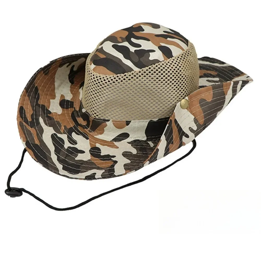 Outdoor Hunting Prints - Cappelli a secchiello in rete mimetica