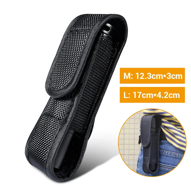 Outdoor Hunting Lights - Custodia tattica per torcia Molle Torcia