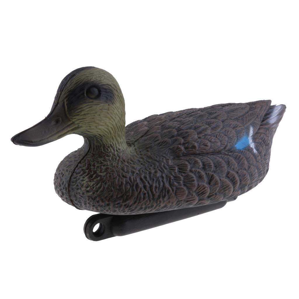 Decoy Duck Plastic - Ornamenti a forma di anatra mandarina,