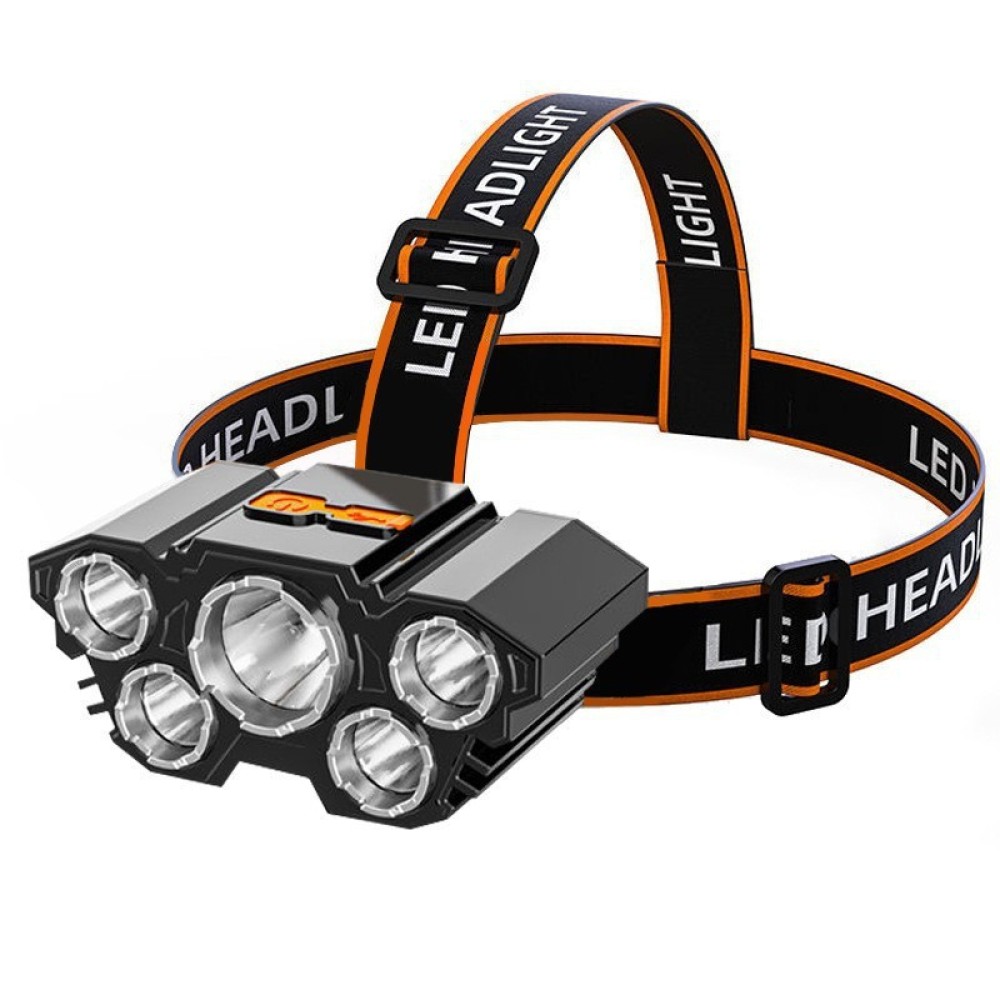 Headlamp Tactical Bright - Torcia Frontale LED Luminosa per Alpinismo