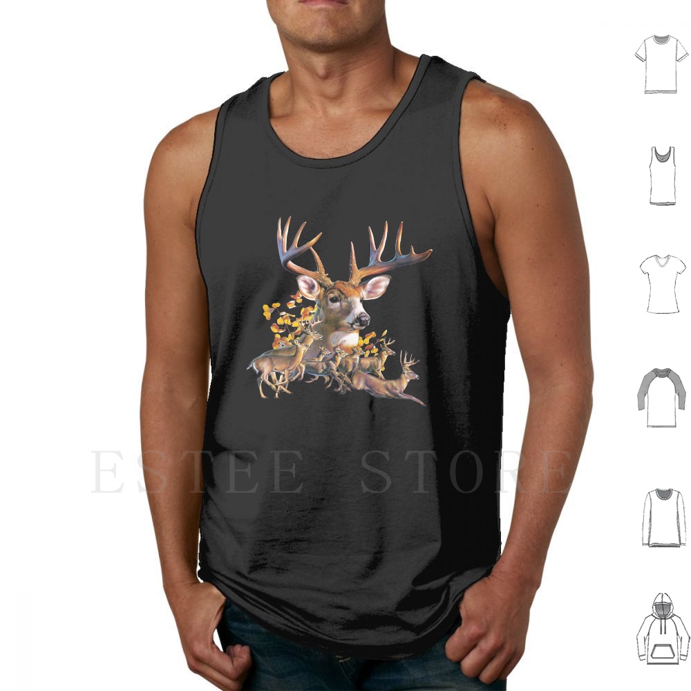 Wildman Hunting & Outdoor Reviews - Canotte Senza Maniche con Stampa di
