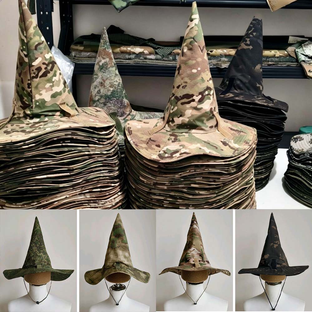 Outdoor Hunting Prints - Cappello da Mago Tattico Mimetico per