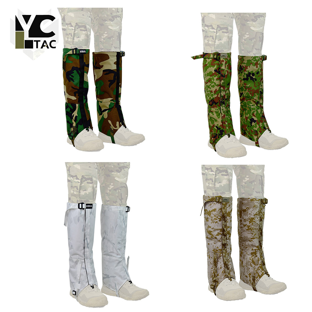 Outdoor Hunting Prints - Paracolpi tattici mimetici YCTAC per gambe,