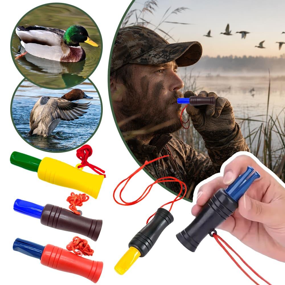 Decoy Duck Plastic - Fischietto per richiamo anatre, fischietto a