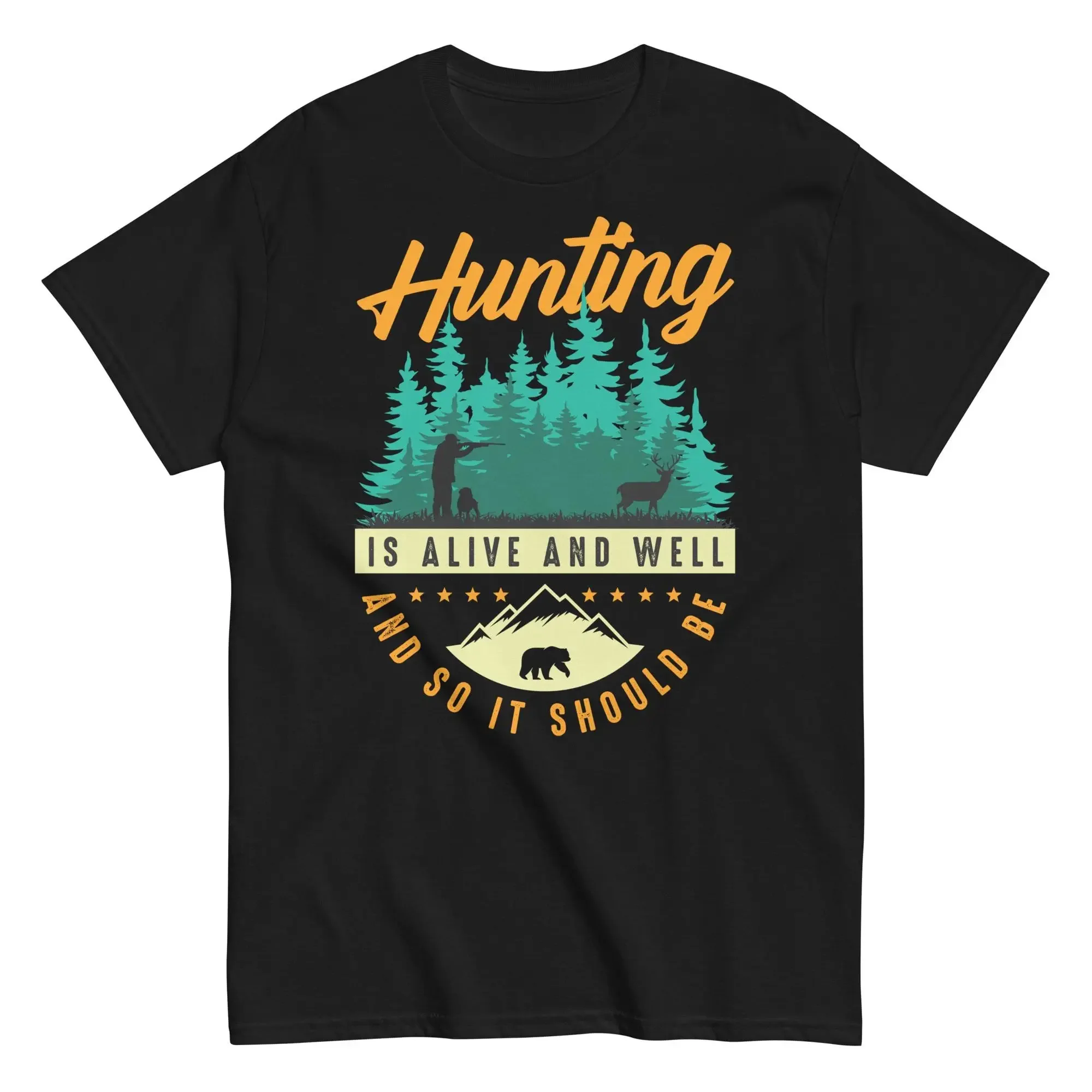 Wildman Hunting & Outdoor Reviews - Dovrei Cacciare Maglietta Cervo Cinghiale per
