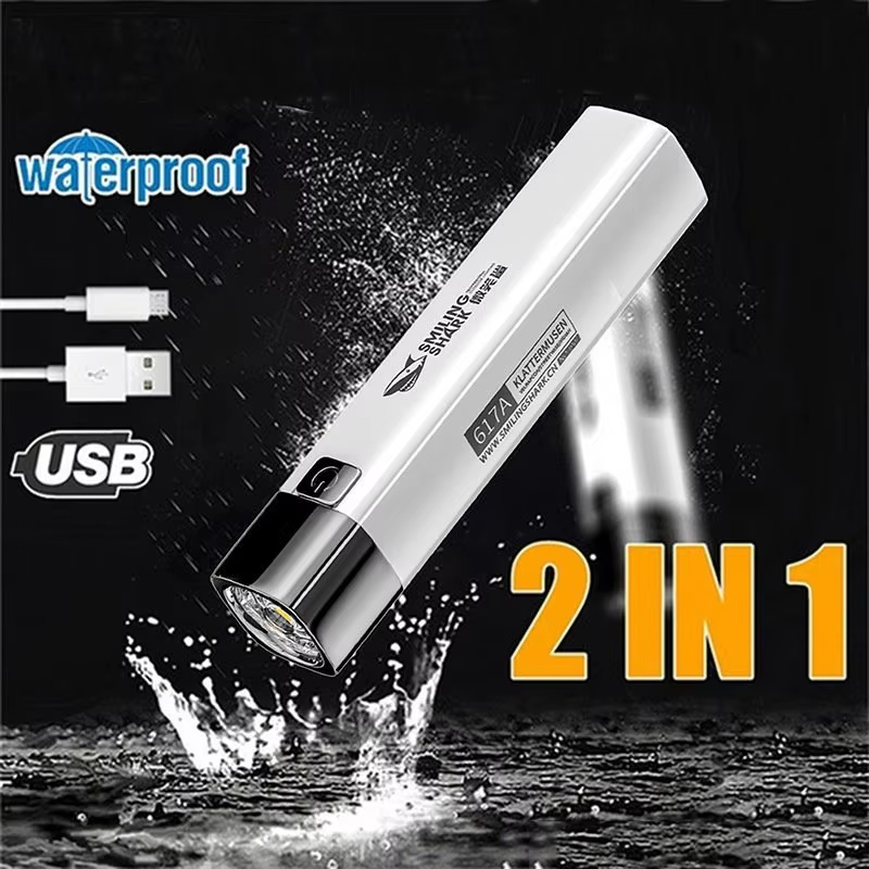 Outdoor Hunting Lights - Torcia LED Ricaricabile USB Super Luminosa