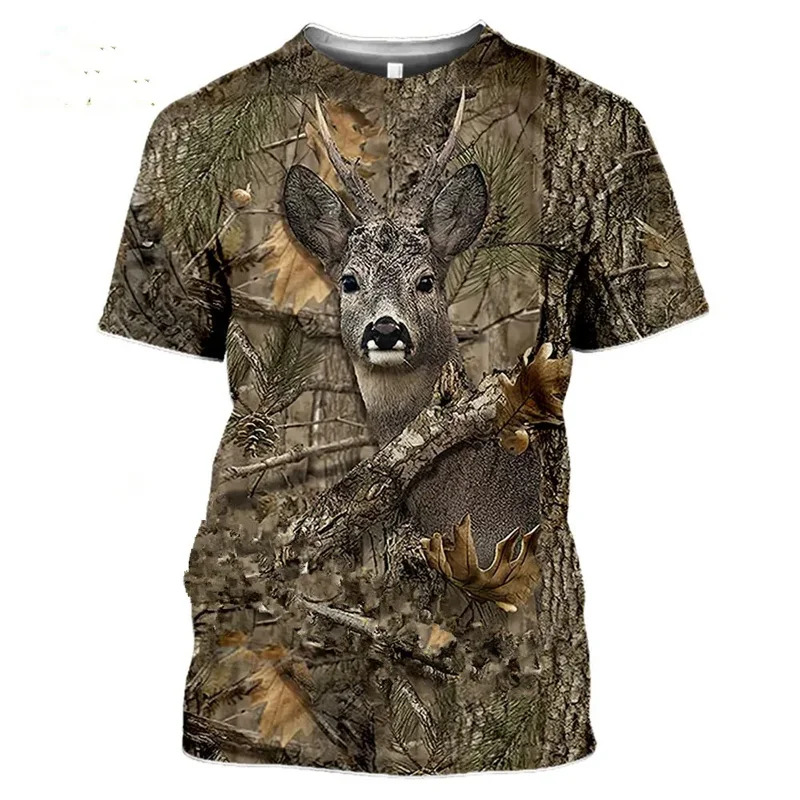Wildman Hunting & Outdoor Reviews - T-shirt 3D Mimetica Caccia al Cinghiale