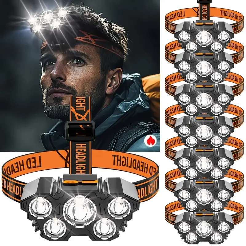 Outdoor Hunting Lights - Lampada frontale portatile da esterno a