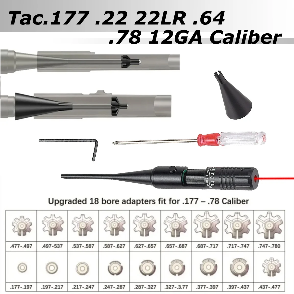 Kit di collimazione laser tatt - Laser Boresighter Kit recensione e prezzo