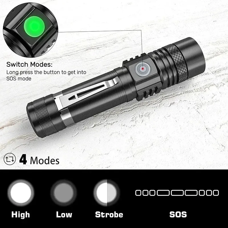 Torcia LED T6 Ricaricabile, To - Outdoor Hunting Lights recensione e prezzo