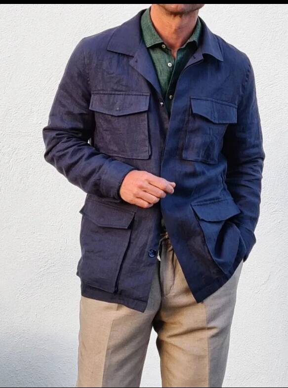 Giacche Safari Vintage in Lino - Safari Outdoor Hunting Jackets recensione e prezzo