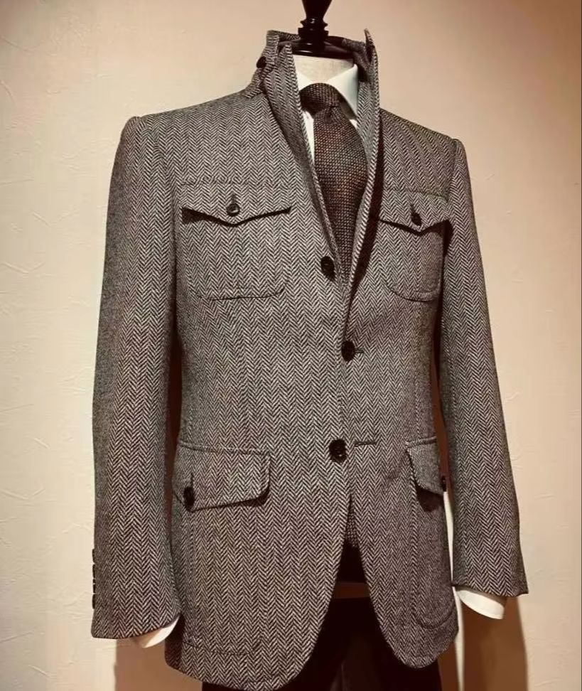 Giacca Safari Vintage in Tweed - Safari Outdoor Hunting Jackets recensione e prezzo
