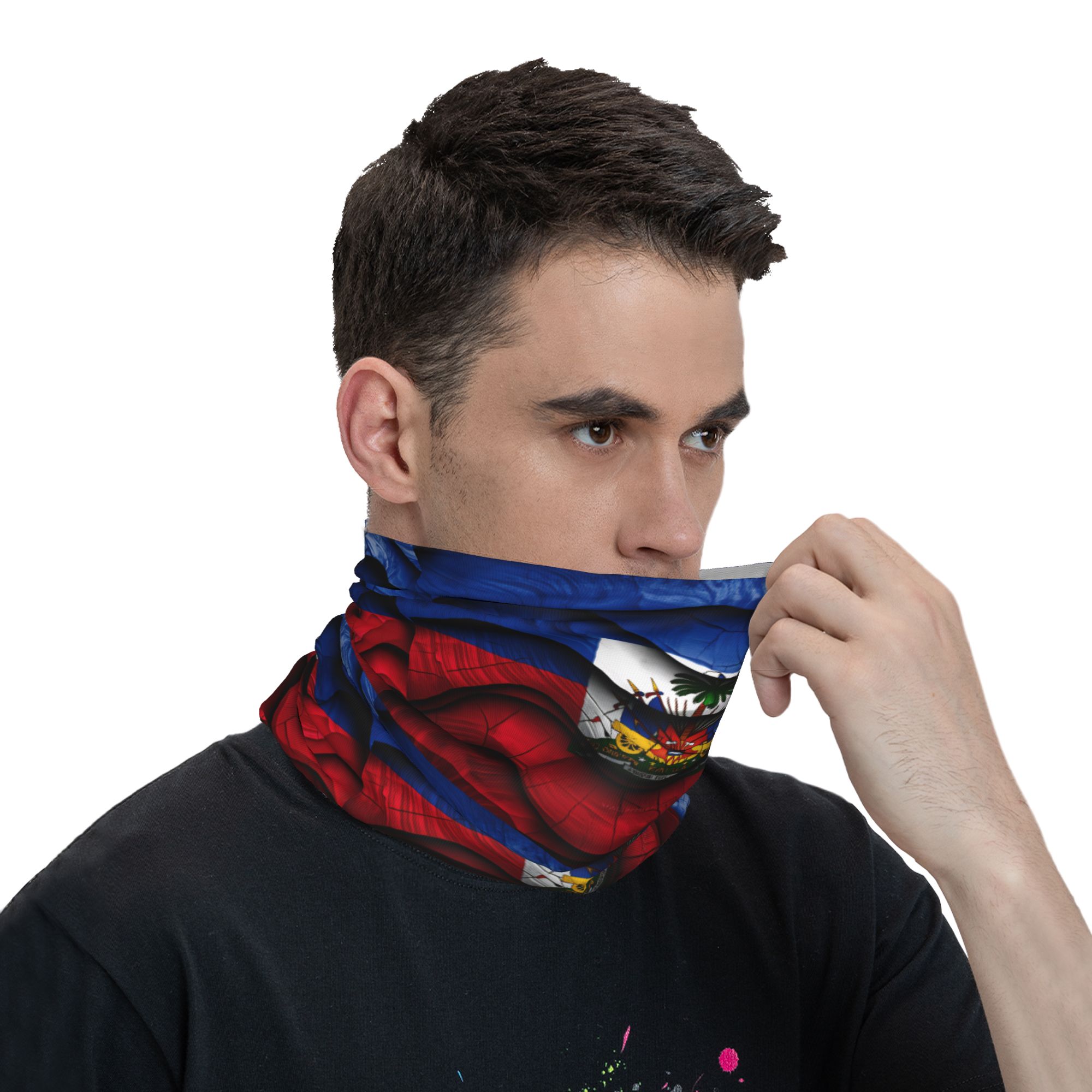 Passamontagna con bandiera di  - Outdoor Hunting Prints recensione e prezzo