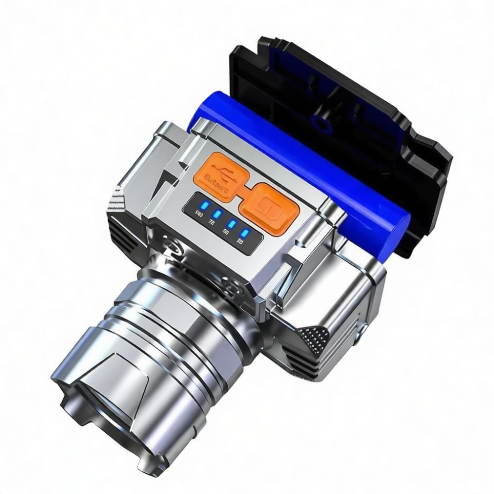 Lampada frontale portatile a L - Headlamp Tactical Bright recensione e prezzo