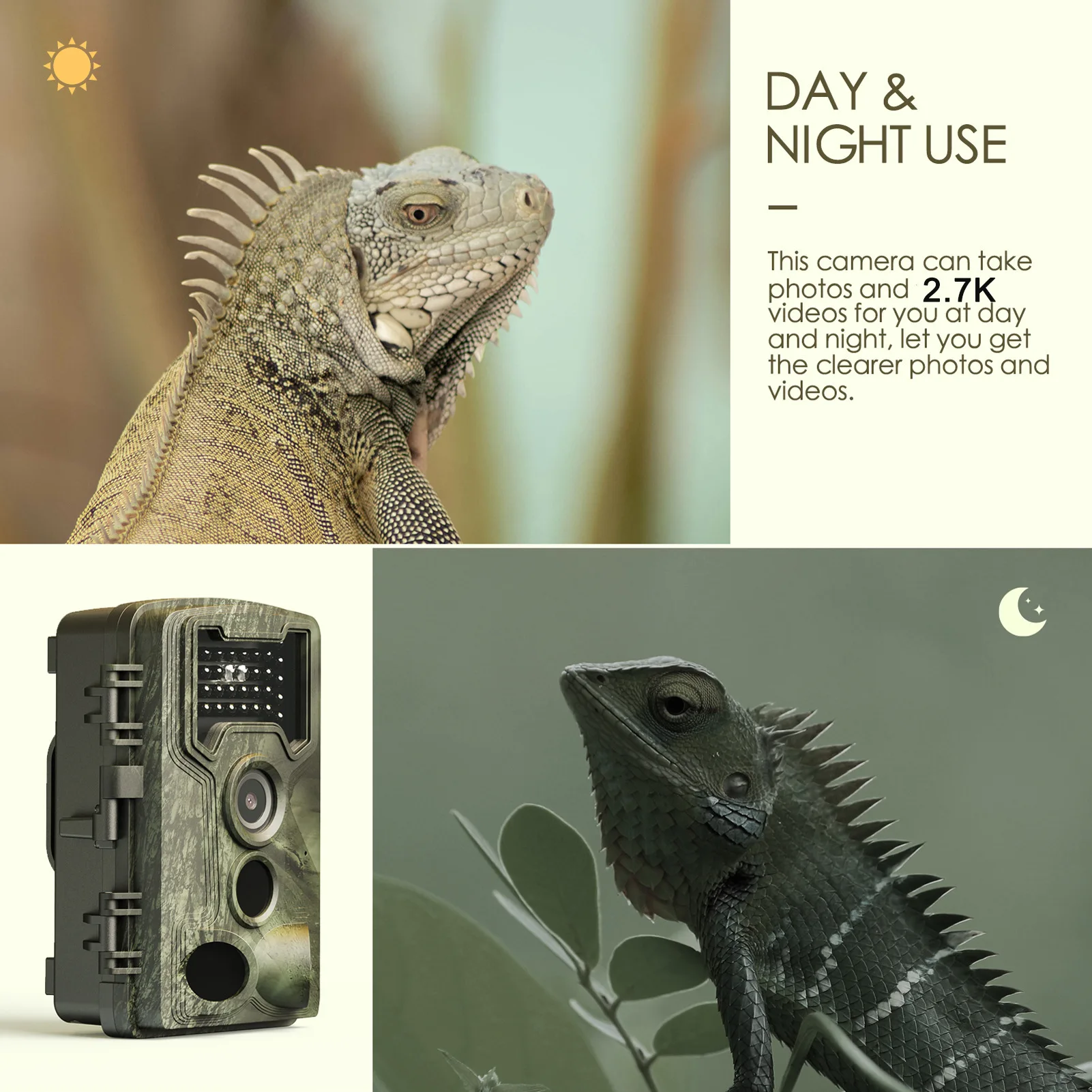 Fotocamera da Caccia 58MP 2.7k - Outdoor Hunting Camera Wifi recensione e prezzo