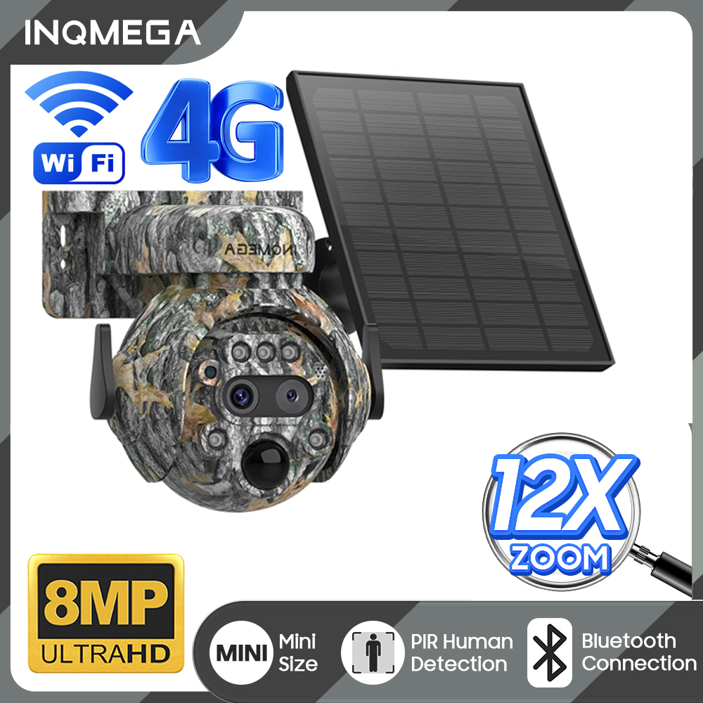 INQMEGA 12X ZOOM 4K 8MP Teleca - Outdoor Hunting Camera Wifi recensione e prezzo
