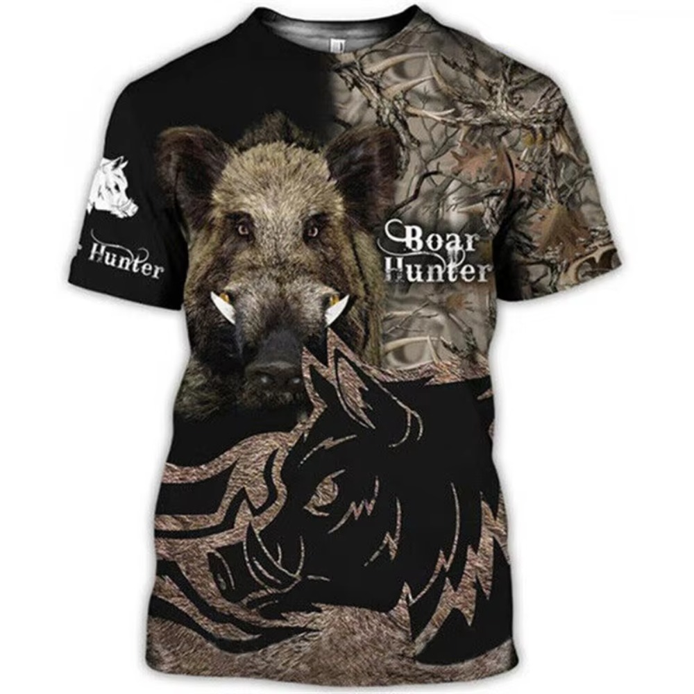 Maglia da uomo con stampa 3D a - Wildman Hunting & Outdoor Reviews recensione e prezzo