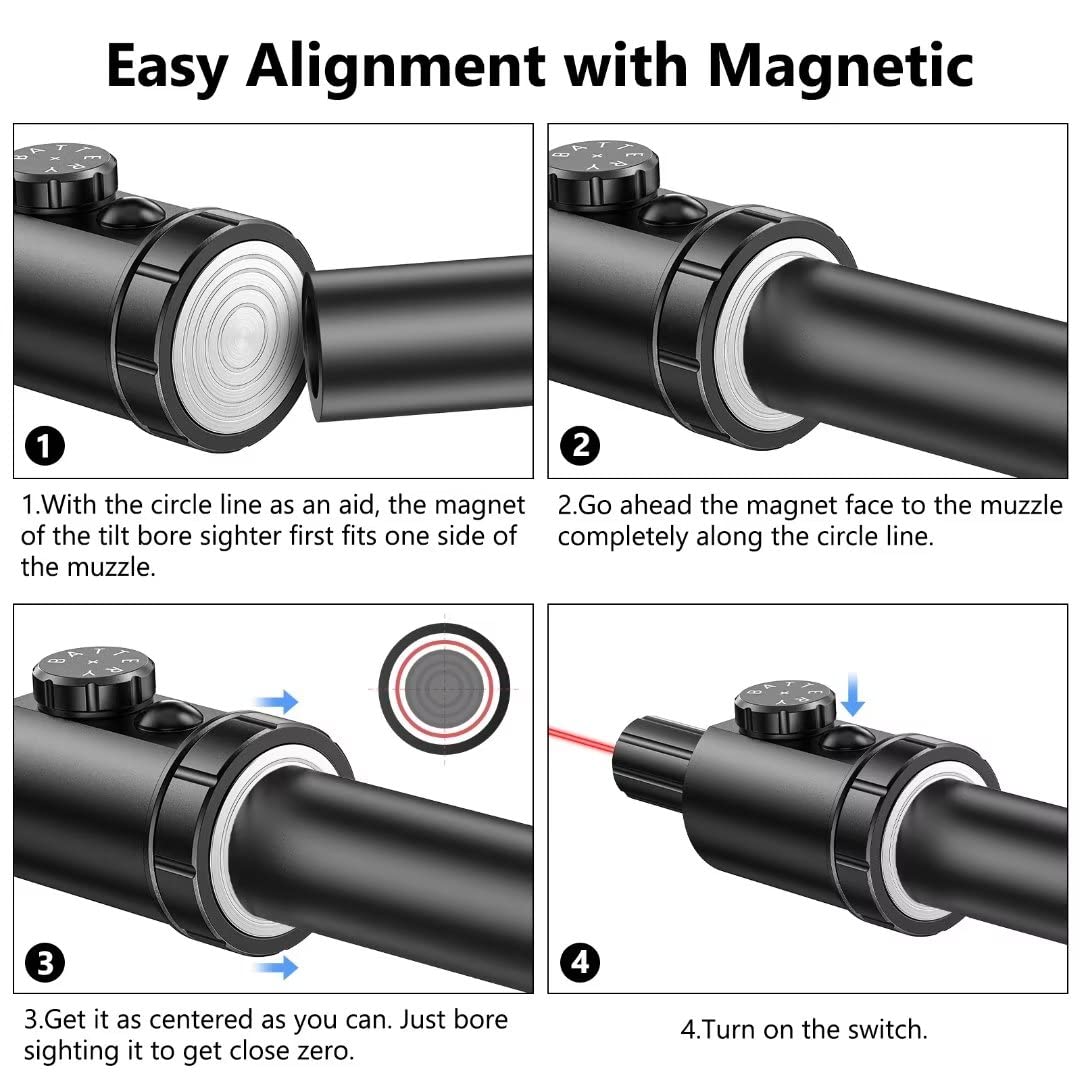 Mirino magnetico per foro Kit  - Laser Boresighter Kit recensione e prezzo