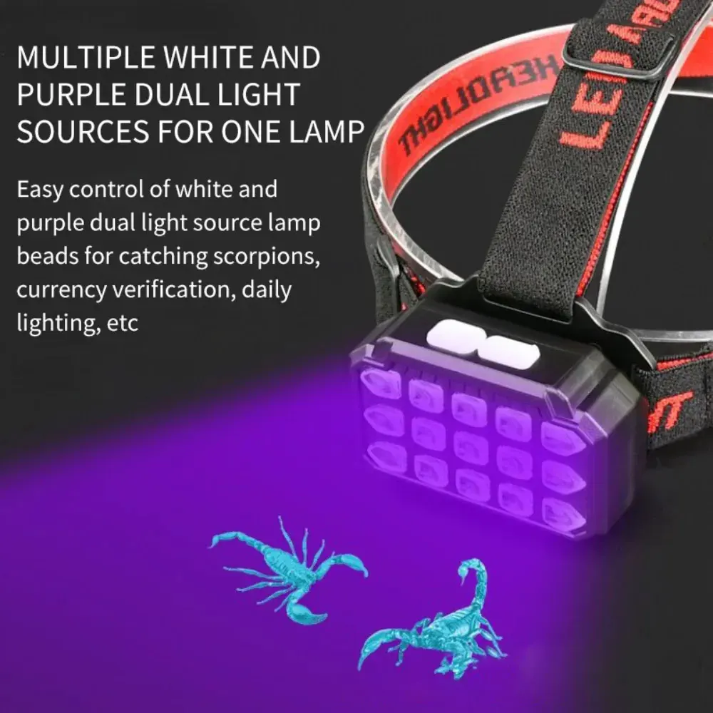 Lampada frontale a luce nera a - Headlamp Tactical Bright recensione e prezzo
