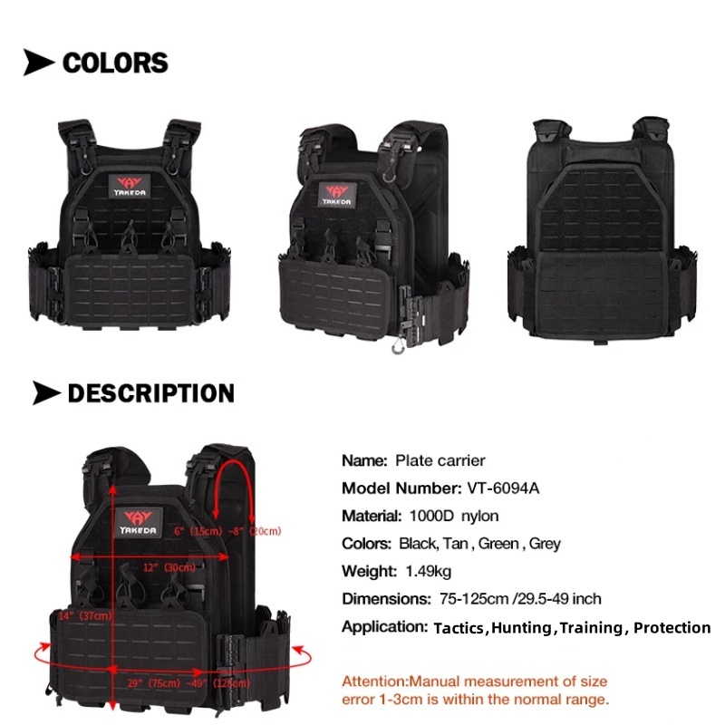 Gilet tattico YAKEDA 6094 Gile - Outdoor Hunting Lights recensione e prezzo