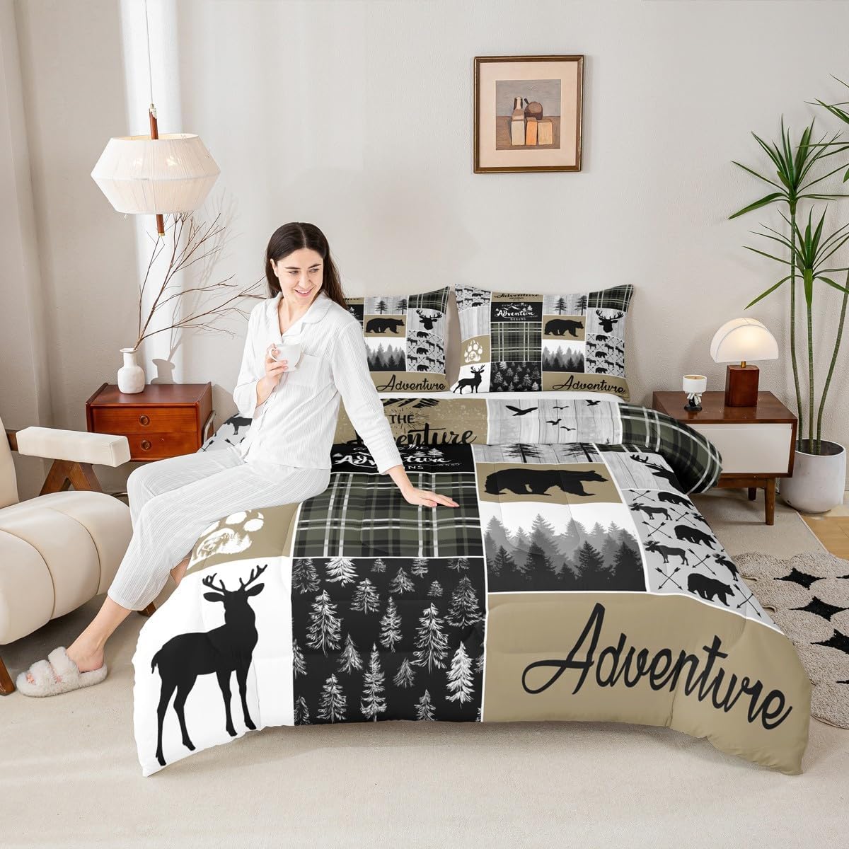 Set copripiumino Farmhouse Cou - Hunting And Camping In Forest recensione e prezzo