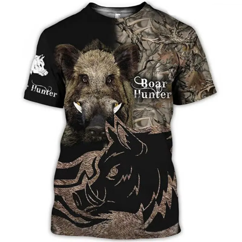 T-shirt da uomo stampata in 3D - Wildman Hunting & Outdoor Reviews recensione e prezzo
