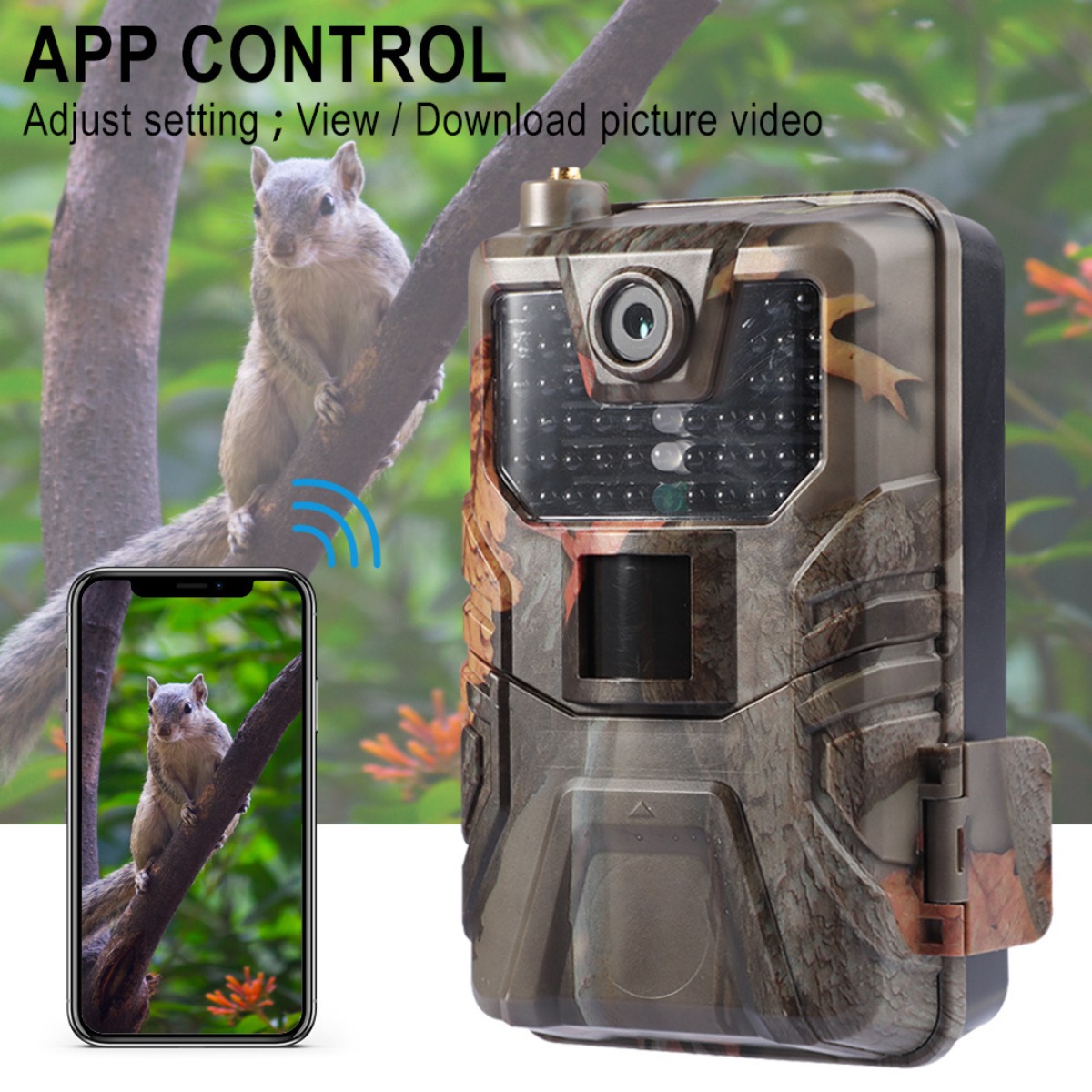 Fotocamera da Caccia 4K per Es - Outdoor Hunting Camera Wifi recensione e prezzo