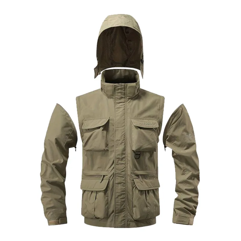 Giacca con cappuccio antivento - Safari Outdoor Hunting Jackets recensione e prezzo