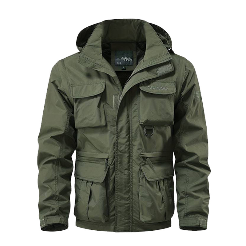 Giacca con cappuccio antivento - Safari Outdoor Hunting Jackets recensione e prezzo