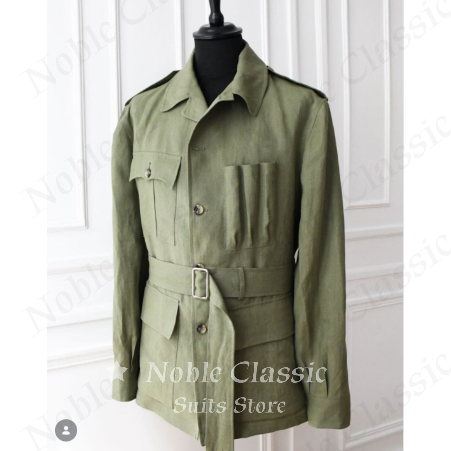 Giacca Safari in Lino da Uomo, - Safari Outdoor Hunting Jackets recensione e prezzo